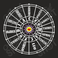 Zodiac Symbols Ladies Fitted T-shirt | Artistshot