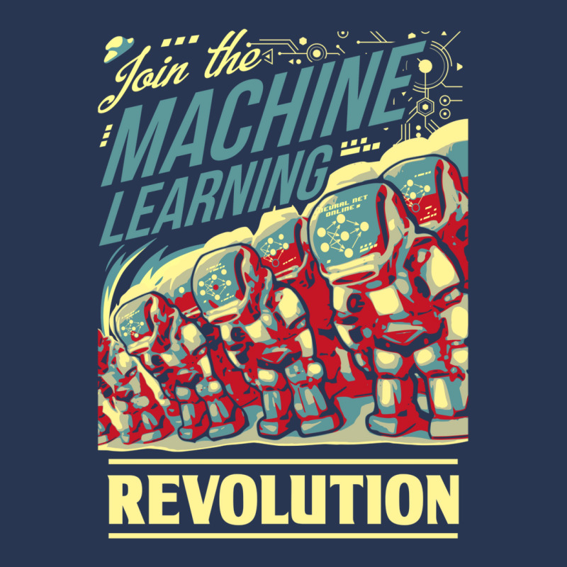 Join The Machine Learning Revolution Men Denim Jacket | Artistshot