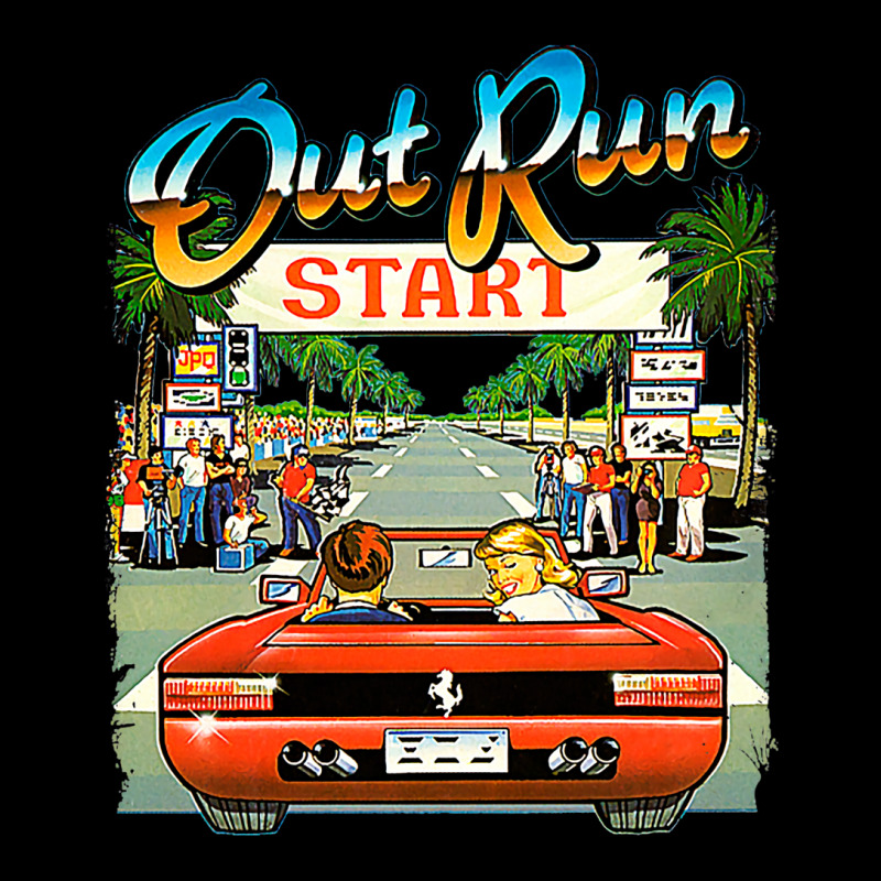 Arcade Out Run Video Game T Shirt Legging by itjerammahs | Artistshot