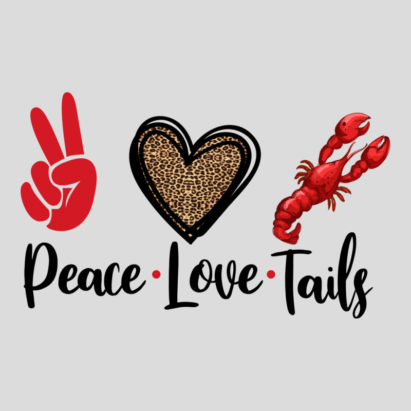 Peace Love Tails For Light Men's Polo Shirt | Artistshot