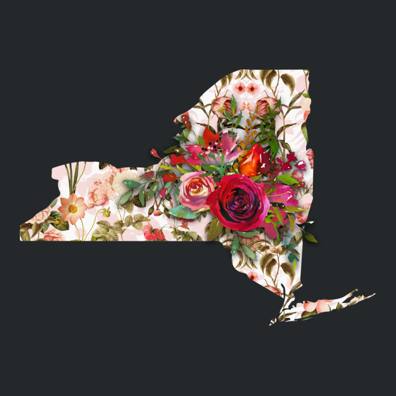 Newyork Map Flower Crewneck Sweatshirt | Artistshot