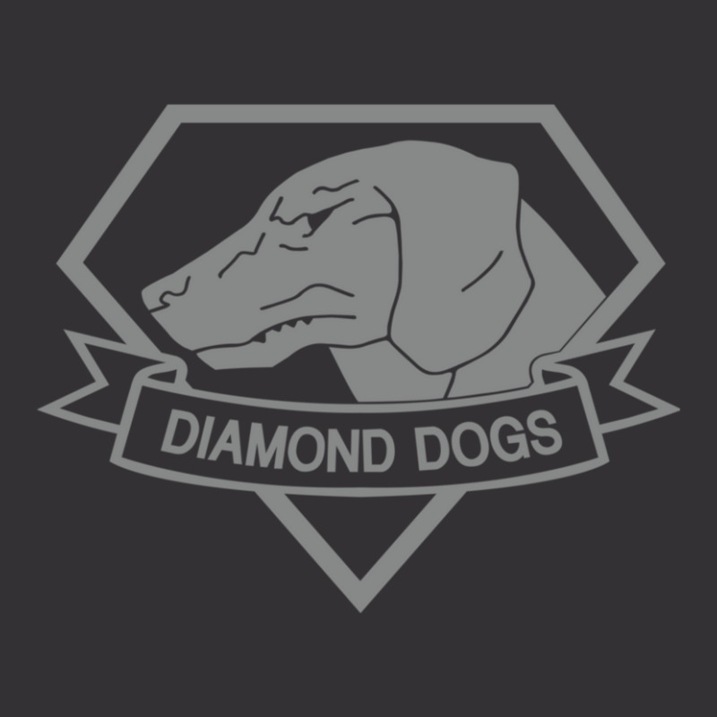 Metal Gear Solid  Diamond Dogs (gray) 1 Vintage Hoodie by WilliamRobinson | Artistshot