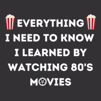 Everything I Need To Know I Learned By Watching 80s Active Vintage Hoodie And Short Set | Artistshot