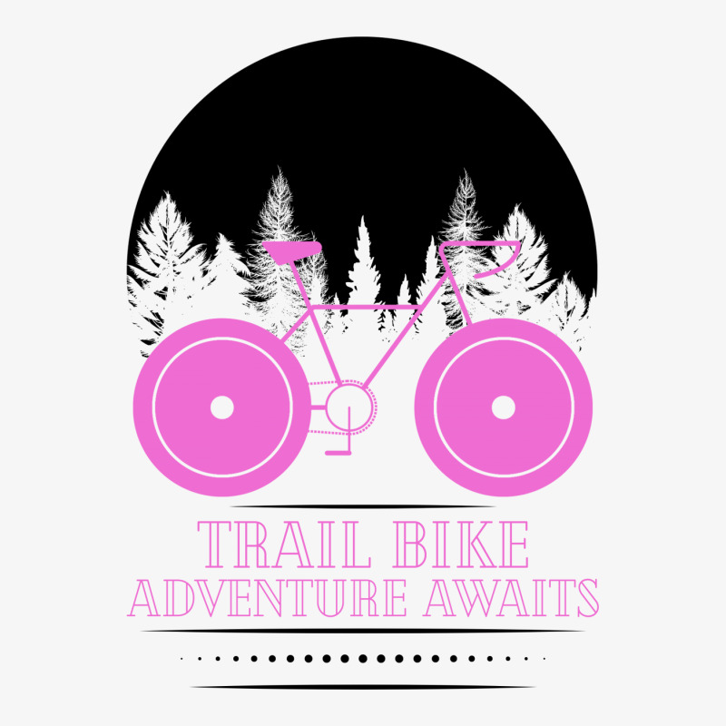 Trail Bike Adventure Awaits For Light Ladies Fitted T-Shirt by autlu2024 | Artistshot