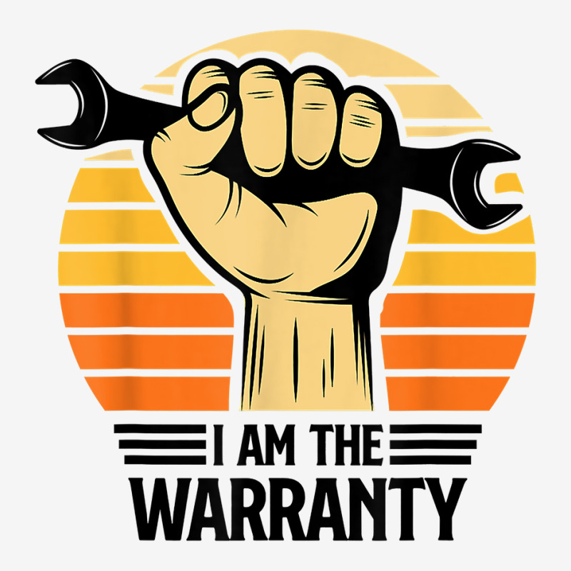 Vintage Funny Mechanic Truck Repair Garage Im The Warranty T Shirt Adjustable Cap by kogmor58594 | Artistshot