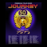 Jrny 50th Anniversary Freedom Tour 2023 With Locations Ang Dates Class Women's V-neck T-shirt | Artistshot