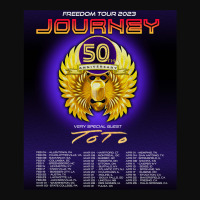 Jrny 50th Anniversary Freedom Tour 2023 With Locations Ang Dates Class Crop Top | Artistshot