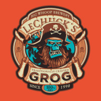 Lechuck's Grog   Craft Beer   Monkey Island   Vintage Video Game Ladies Fitted T-shirt | Artistshot