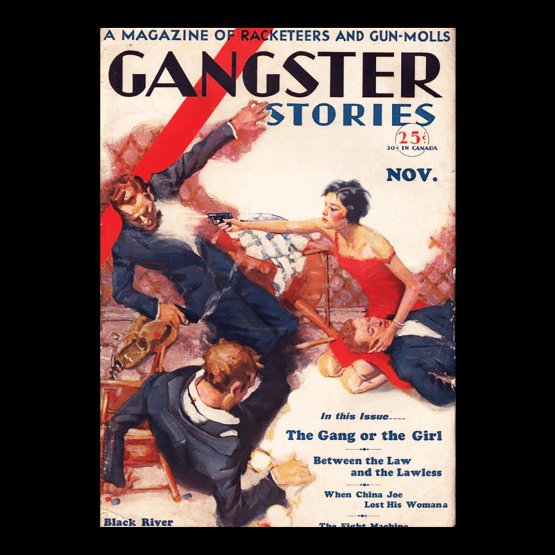 The Gang Or The Girl  Gangster Stories 1 Adjustable Cap | Artistshot