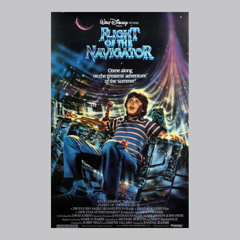 Flight Of The Navigator Poster Baby Bodysuit by williamwalsh | Artistshot