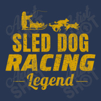 Husky Sledding Sled Dog Racing Alaskan Racer Dad Ladies Denim Jacket | Artistshot