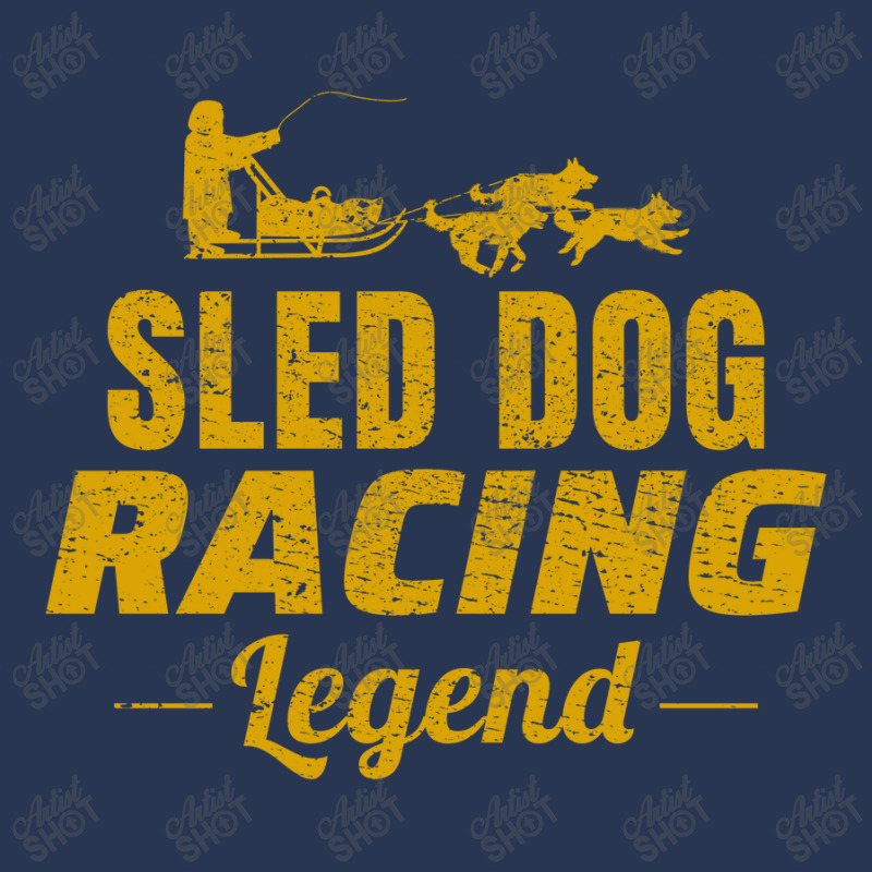 Husky Sledding Sled Dog Racing Alaskan Racer Dad Ladies Denim Jacket | Artistshot