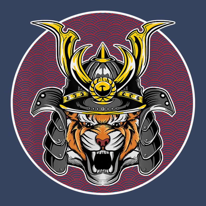 Tiger Samurai Helmet Funny Japanese Warrior Design Exclusive T-shirt by beetuledwell8 | Artistshot