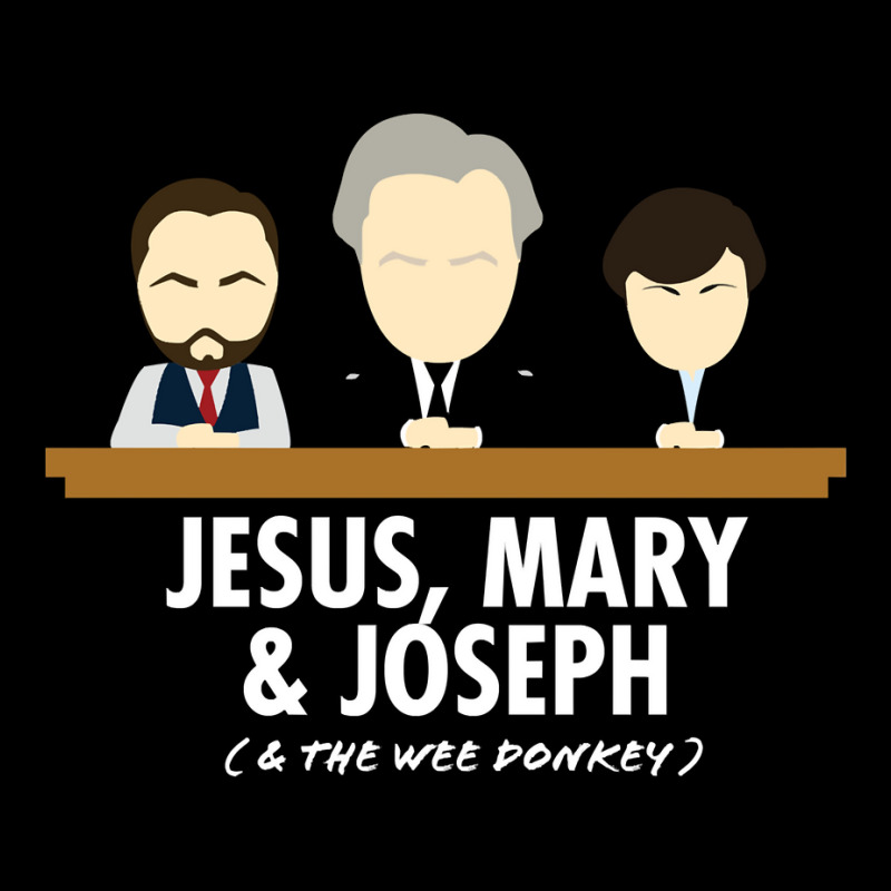 Jesus, Mary, Joseph & The Wee Donkey Unisex Jogger by DanielPatrickGrasseschi | Artistshot