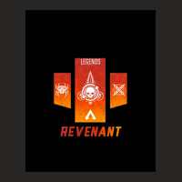 Apex Revenant Legend Banner Graphic Ladies Fitted T-shirt | Artistshot