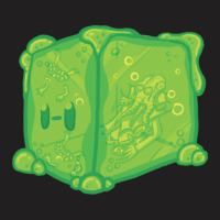 Green Gelatinous Cube T-shirt | Artistshot