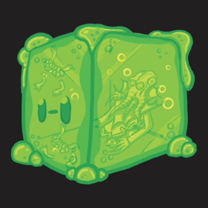 Green Gelatinous Cube T-shirt | Artistshot