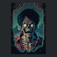 Zombie Luffy Crewneck Sweatshirt | Artistshot