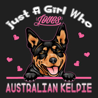 Just A Girl Who Loves Australian Kelpie 262 Ladies Polo Shirt | Artistshot