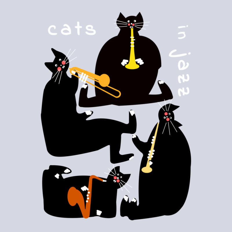 Cats In Jazz Classic  Tumblr Fleece Short by yazidukolopt | Artistshot