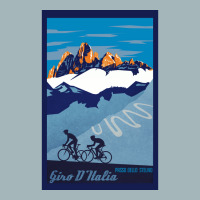 Giro D' Italia Retro  Passo Dello Stelvio Cycling Poster Unisex Sherpa-lined Denim Jacket | Artistshot