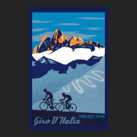 Giro D' Italia Retro  Passo Dello Stelvio Cycling Poster 3/4 Sleeve Shirt | Artistshot