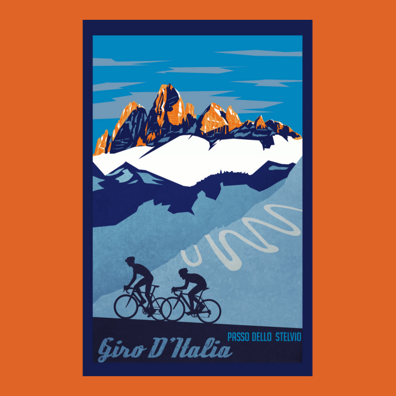 Giro D' Italia Retro  Passo Dello Stelvio Cycling Poster Unisex Hoodie by nianaraegana | Artistshot