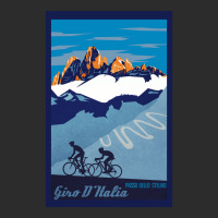 Giro D' Italia Retro  Passo Dello Stelvio Cycling Poster Exclusive T-shirt | Artistshot