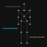 Anomaly Detected - Gray Graphic T-shirt | Artistshot