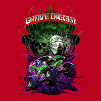 Grave Digger Monster Jam Monster Truck Classic T-shirt | Artistshot