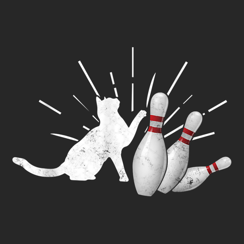 Alley Cat Tipping Pins Funny Bowling T Shirt Men's T-shirt Pajama Set | Artistshot