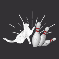 Alley Cat Tipping Pins Funny Bowling T Shirt Vintage Hoodie | Artistshot