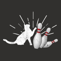 Alley Cat Tipping Pins Funny Bowling T Shirt Champion Hoodie | Artistshot