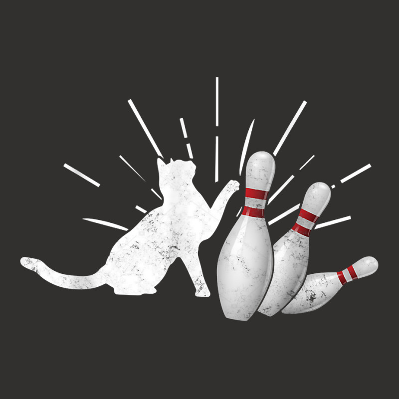 Alley Cat Tipping Pins Funny Bowling T Shirt Champion Hoodie | Artistshot