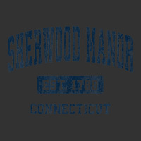 Sherwood Manor Connecticut Ct Vintage Athletic Sports Design Baby Bodysuit | Artistshot