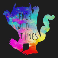 I Teach Wild Things Monster T Funny Halloween Gifts Classic T-shirt | Artistshot