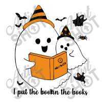 I Put The Boo In The Book Halloween Sticker | Artistshot