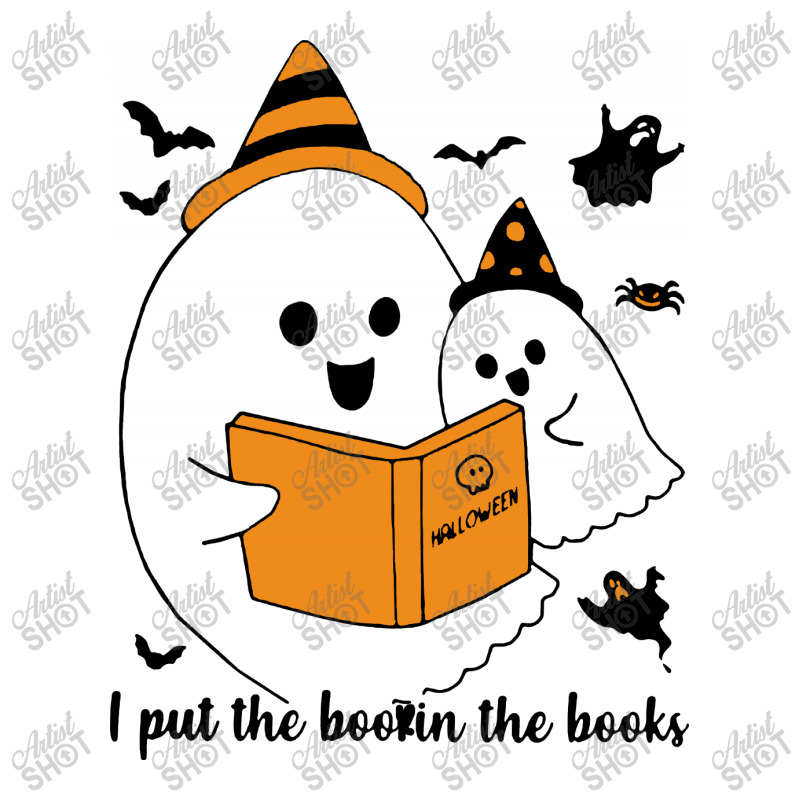 I Put The Boo In The Book Halloween Sticker | Artistshot