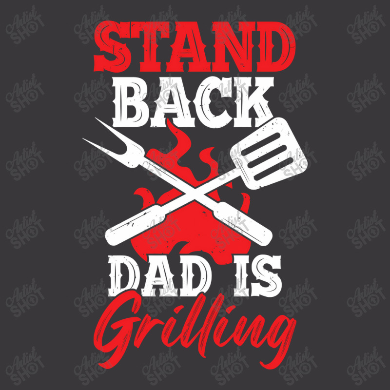 Stand Back Dad Is Grilling Ladies Curvy T-Shirt by CristenSilveri | Artistshot