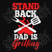 Stand Back Dad Is Grilling Crop Top | Artistshot