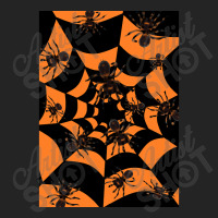 Hot Trend Halloween Tarantula Spiders In Orange And Black Tunnel 3/4 Sleeve Shirt | Artistshot
