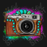 Tie Dye Gemstone Vintage Camera Flannel Shirt | Artistshot