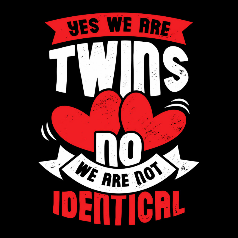 Yes We Are Twins No We Are Not Identical Adjustable Cap | Artistshot