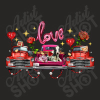 Valentine's Day Farm Trucks Farm Animals Ladies Fitted T-shirt | Artistshot