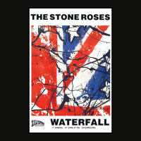 The Stone Roses 'waterfall' Scorecard Crop Tee | Artistshot