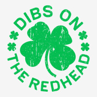 Dibs On The Redhead  St Patricks Day Drawstring Bags | Artistshot