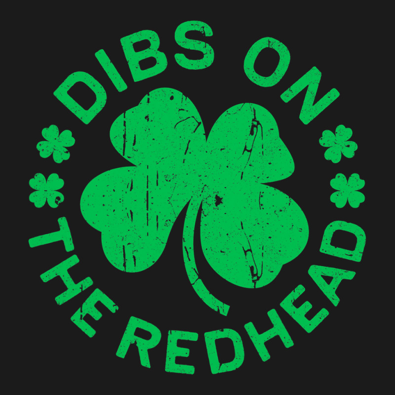 Dibs On The Redhead  St Patricks Day Full-length Apron | Artistshot