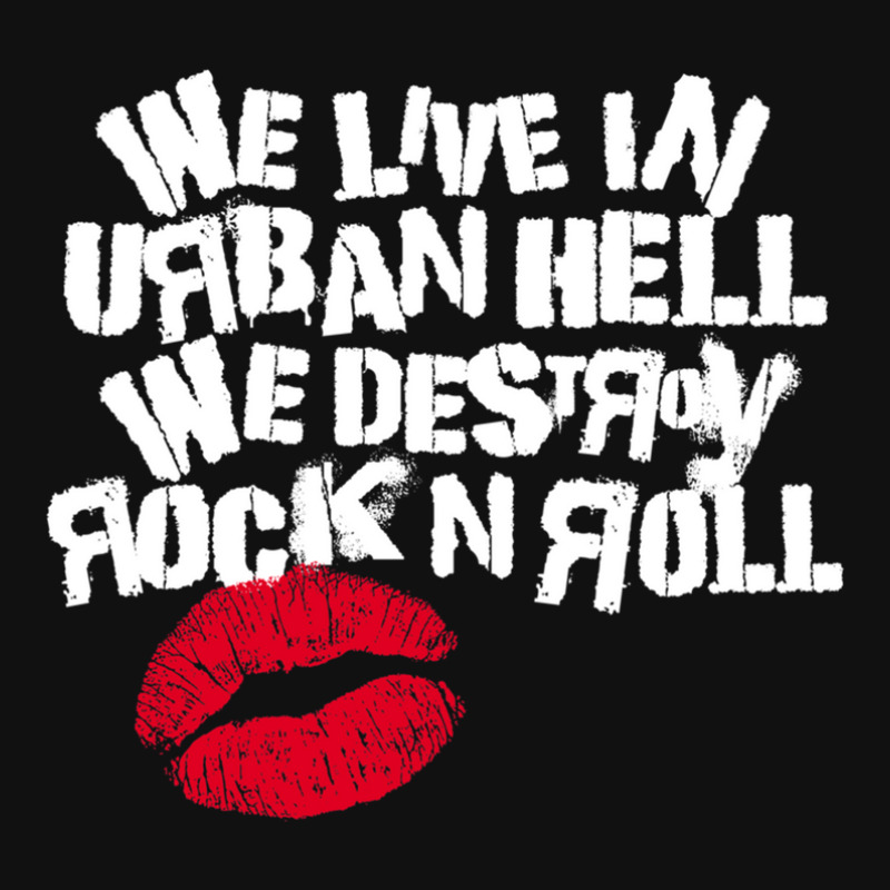 Urban Hell - White Oval Patch | Artistshot