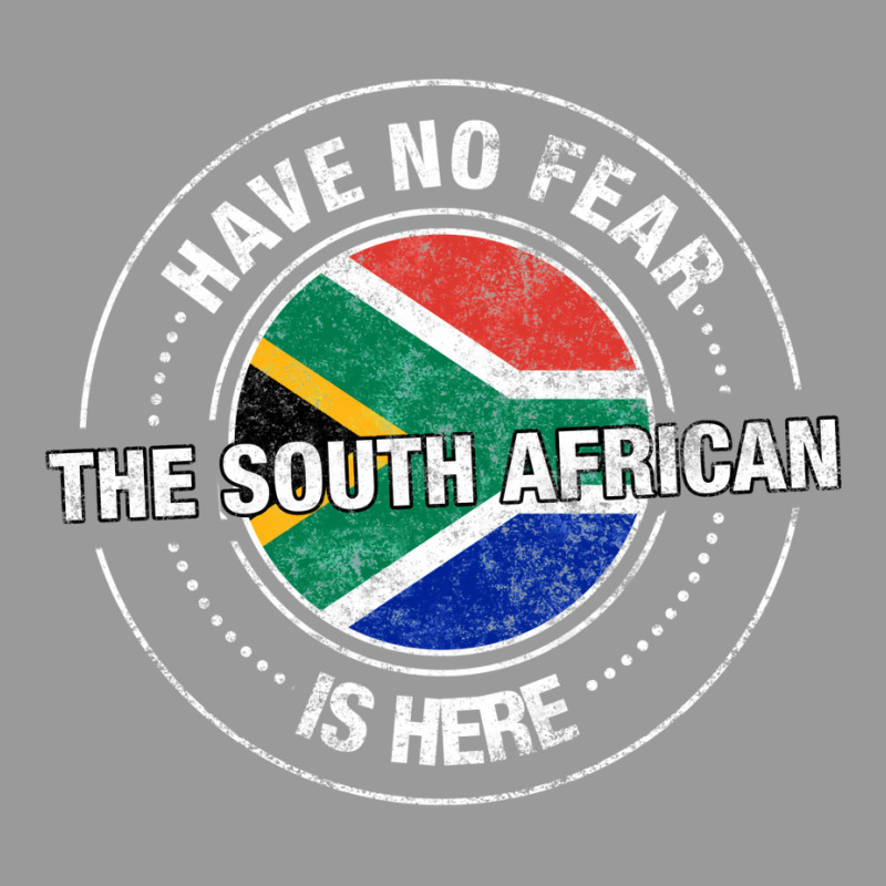 Have No Fear The South African Is Here Shirt License Plate Frame By ...