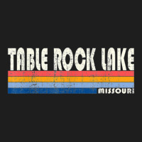 Vintage 70s 80s Style Table Rock Lake Mo Classic T-shirt | Artistshot